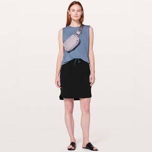 lululemon athletica Black Pull‑On Mini Skirt